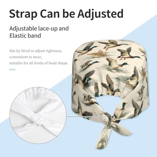 Image of Working Cap Scrub Cap with Sweatband