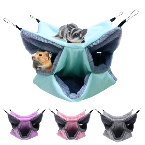 LYART Sugar Glider Pouch Hammock Bed Bedding,...