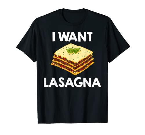 Receta de regalo de lasaña Fideos vegetales Camiseta