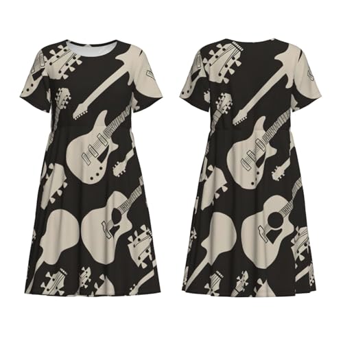 Robe d'été décontractée à manches courtes pour fête et plage - 6
