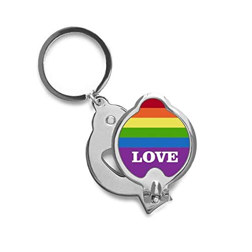 Coupe-ongles LGBT arc-en-ciel DIYthinker pour des ongles nets et propres