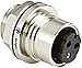 Bulgin Pxm6012/03p/st Connector, Circular, Rcpt, 3pos, Panel