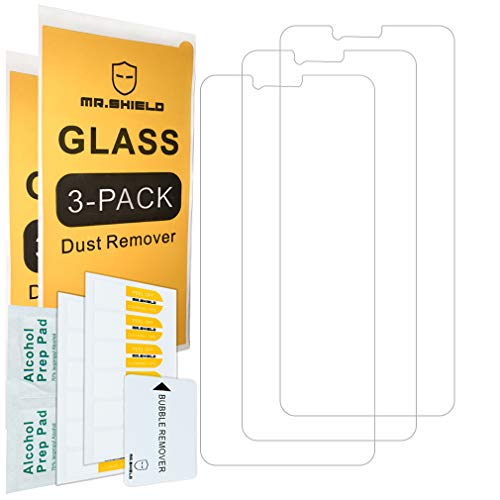 [3-PACK]- Mr.Shield Designed For ZTE Visible R2 [Tempered Glass] Screen Protector [Japan Glass With 9H Hardness] with Lifetime Replacement