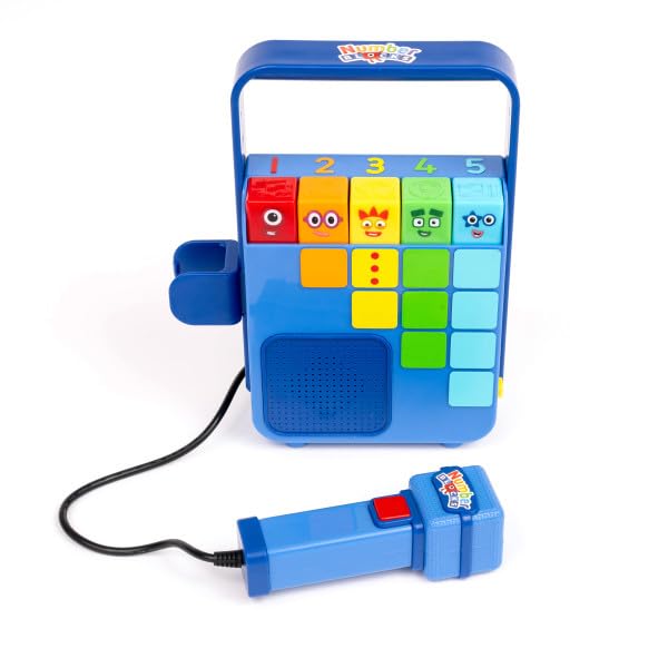 Micrófono para cantar Numberblocks juguete musical interactivo para aprender los números 4