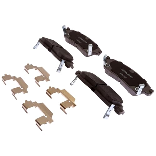 ACDelco Silver Rear Brake Pad Set with Clips 14D883CHF1 | GM 19387644 Ceramic Rear Brake Pads for Select Chevy, Chevrolet, Buick, GMC, Oldsmobile, Isuzu, Saab, Saturn and more
