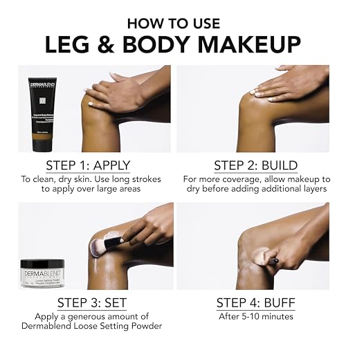 Image of Dermablend Leg & Body Makeup Foundation SPF 25, 45W, 3.4 fl oz