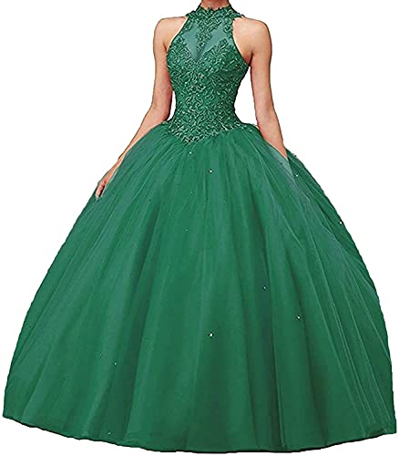 Image of QXMYOO Ball Gown Quinceanera Dresses Sweet 16 Prom Party Princess Dress for Teens