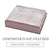 Estoulen Duvet Cover Full / Queen Size, 100% Microfiber Bedding Set 3 Piece, Soft and Luxury Solid Color Duvet Cover with Zipper Closure & Corner Ties (Pink, Full / Queen)