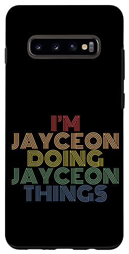 Galaxy S20 Ultra I'm Jayceon Doing Jayceon Things Funny Personalized Name Case