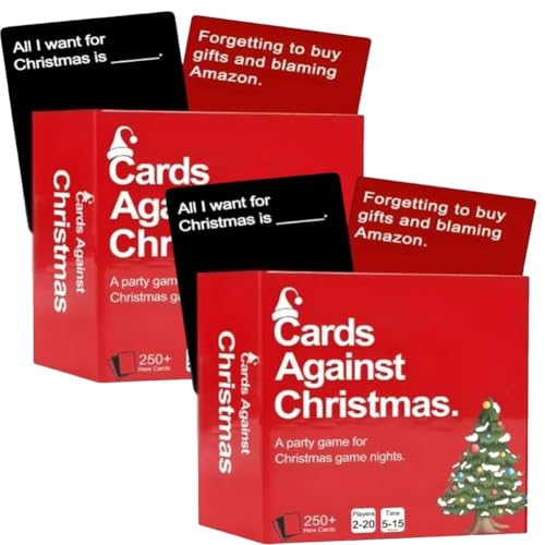 JAKYE Cards Against Christmas – Game for Christmas Nights, Hilarious