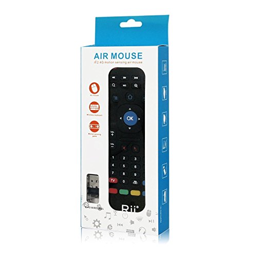 Rii FMKRFIRAMT1-IV2 Mx3 Multifunction 2.4G Fly Mouse Mini Wireless Keyboard & Infrared Remote Control & 3-Gyro + 3-Gsensor thumb #5