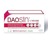 DAOSiN bei Histaminintoleranz, Hochdosiert 1,1 Mio. HDU pro Tablette, 10 St