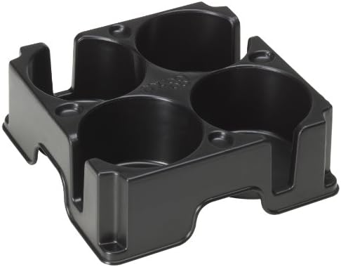 Muggi Four Mug & Cup Holder - World's Safest Drinks Tray - Dark Grey