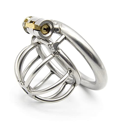 AÅ„ti-Off Breathable LÅÄk Cáº¡gÄ• Chastity Device Metal Durable Stainless Steel Páº¹ná»‹s Cáº¡gáº¹s Bon-dage JJ Cáº¡gáº¹ for Men PÄ“nis Sunglasses Shirt Party UndÃ«rwÃ«ar QMG-50mmRing-