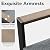ADRERIC Patio Furniture Set 9 Seats and Coffee Table, 7 Pieces Patio Conversation Set with Thick Cushion, Ottomans, Deluxe Aluminum Modern Outside Sectional for Porch, Balcony, Deck, Yard, Light Gray