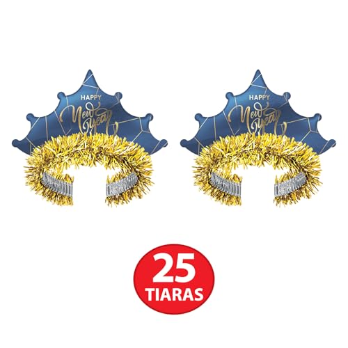 Diadèmes à franges et cornes pour équiper 75 invités de soirée Beistle - 4
