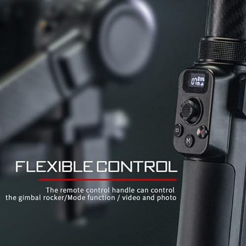 Image of Tilta Advanced Ring Grip Compatible with RS2 /RS 3 Pro Gimbal, with Remote Control Handle Dual Channel Wireless Lens Control Handle Wireless Control Receiver Module - Black TGA-ARG