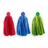 Pamex - Fregona Microfibra Tiras Polilove Suave Absorbente - Caja 24 Unidades Colores Surtidos