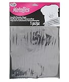 Tulip Metallic Iron on Transfer Sheet, Silver (34369)