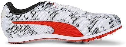 PUMA Men's EVOSPEED STAR 8 Track and Field Shoe, Puma Black-Puma White-Puma Red, 10 | Image 3