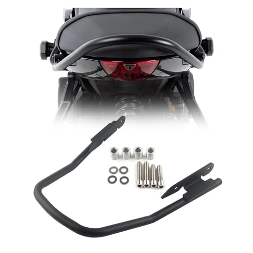 Siège arrière solo support de porte-bagages Trident 660 modifié - 3