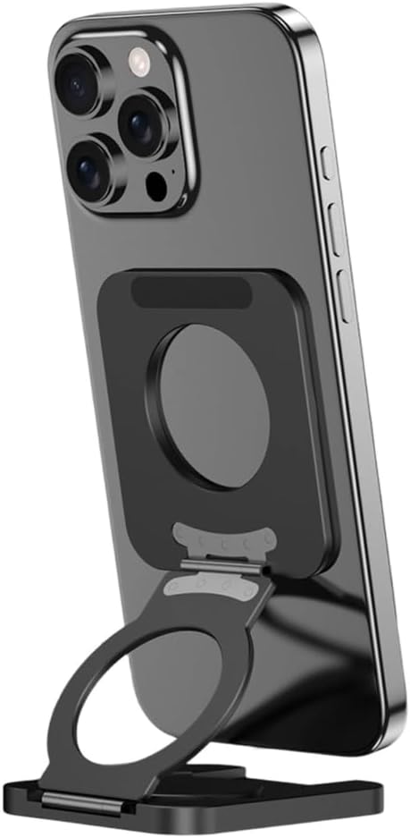 Portable Magnetic Phone Holder Foldable Adjustable Angle for Car Navigation Use