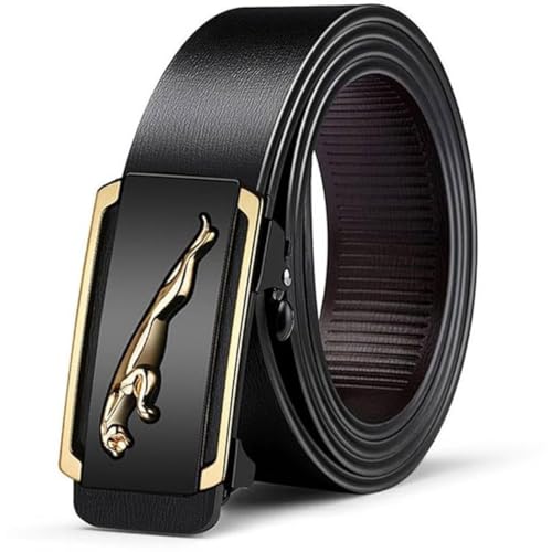 Image of Belts for Men, Leather Belt for Men, Belt for Men, Formal Belts for Men, Micro Adjustable Belt Fit Everywhere | Formal & Casual | Elegant Gift