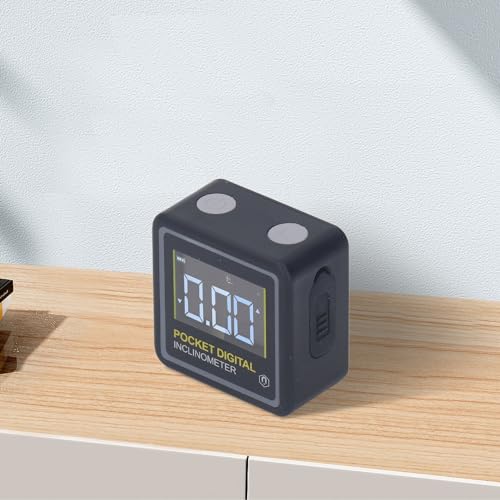 Inclinómetro digital de bolsillo con ángulo magnético miniatura 7