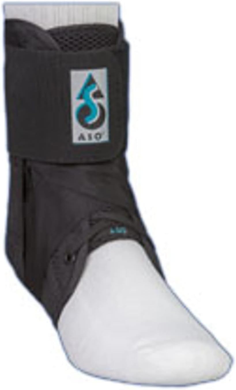 264014 ASO Ankle Stabilizer, Black, Medium (2 Pack)