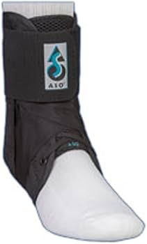 Amazon.com: Med Spec 264014 ASO Ankle Stabilizer, Black, Medium (2