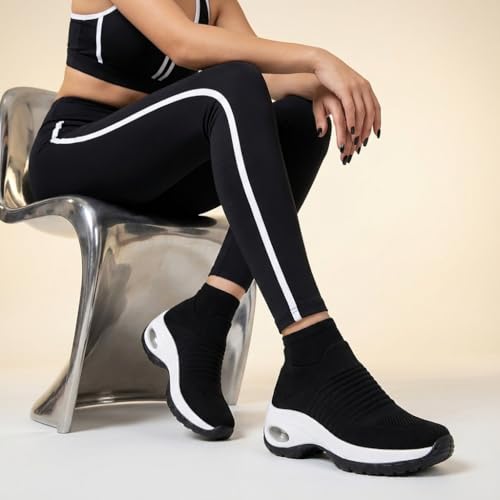 Image of CUSHIONAIRE Breeze Easy Slip On Womens Sneakers - Casual Everyday Walking Shoes for Women with Breathable Mesh and Comfort