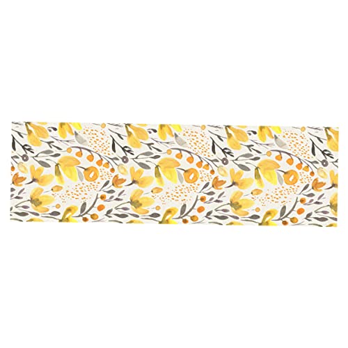 Stickers muraux de fond led Uonlytech jaune pour deco meuble
