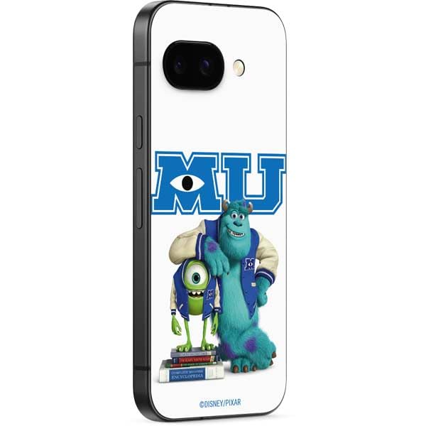 Skinit Decal Phone Skin Compatible with Google Pixel 9a - Officially Licensed Disney Monsters University Mike and Sully Design