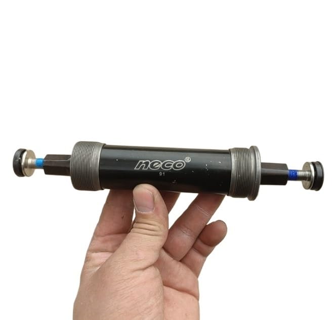 Boîtier De Pédalier Carré 110-126 Mm En Alliage – Compatible VTT, Vélo électrique, Beach Cruiser Et Vélo De Neige