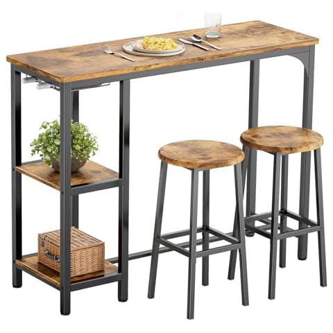 Bealife Table de Bar avec Tabourets Cover