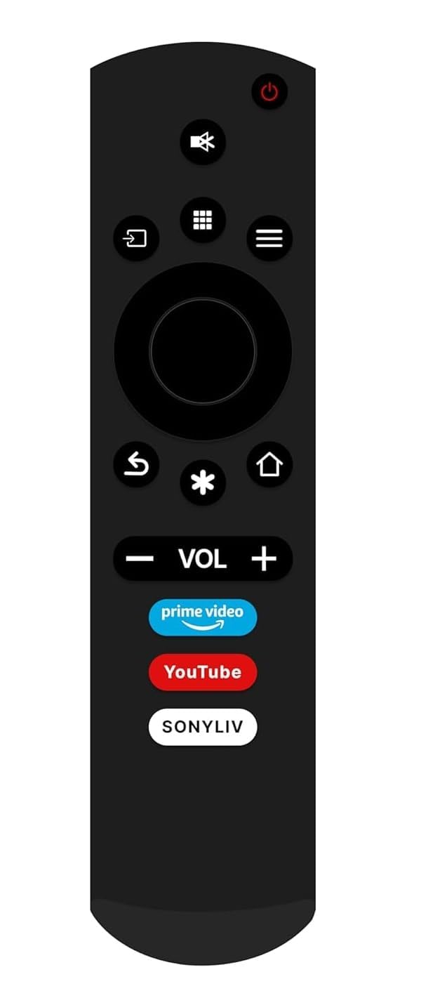 Remote Control is Compatible for Thomson Westinghouse & Kodak Smart TV with Non Voice Supported - Please Match The Image with Your Old Remote Before Placing The Order (Black)-image-45