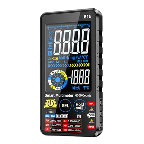 Multimètre numérique rechargeable haute précision avec fonction avancée de plage automatique - 2