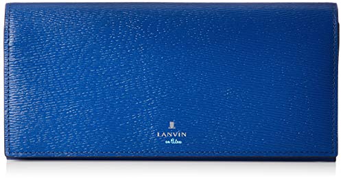 Lanvin on Blue 579605 Men's Wallet, Wagram Accessory, Blue