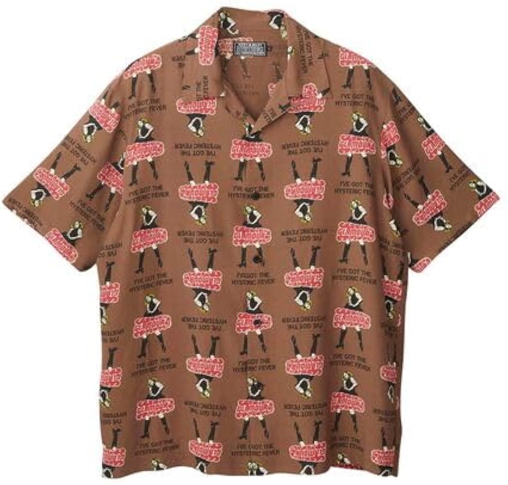 HYSTERIC GLAMOUR オープンカラーシャツ ヒスガール L HYSTERIC GLAMOUR オープンカラーシャツ ヒスガール L 超希少