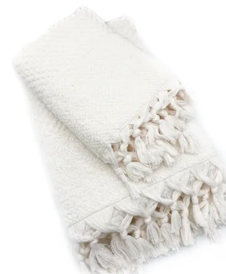 100% Cotton Organic Turkish Luxury Towel for Bathroom | Hand and Bath | Eco-Friendly | Luxuriously Soft Touch | Higly Absorbent, Quick Dry and Odor