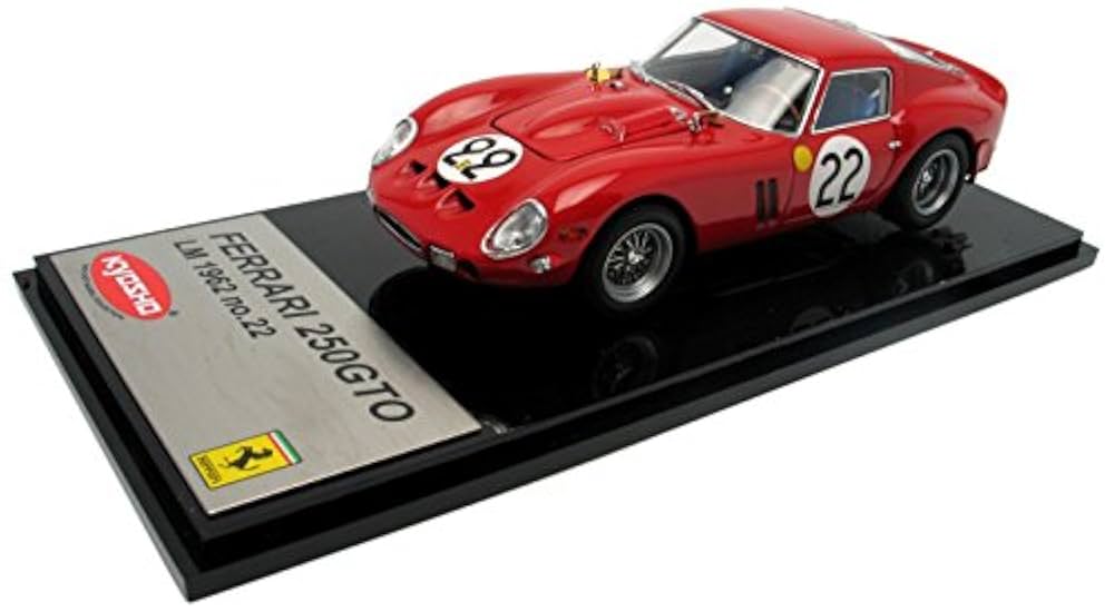 【絶版品】【美品】　京商　kyosho　Ferrari　　250GTO　1/43 未展示 京商 1/43 FERRARI 250GTO 1962 RED フェラーリ レッド