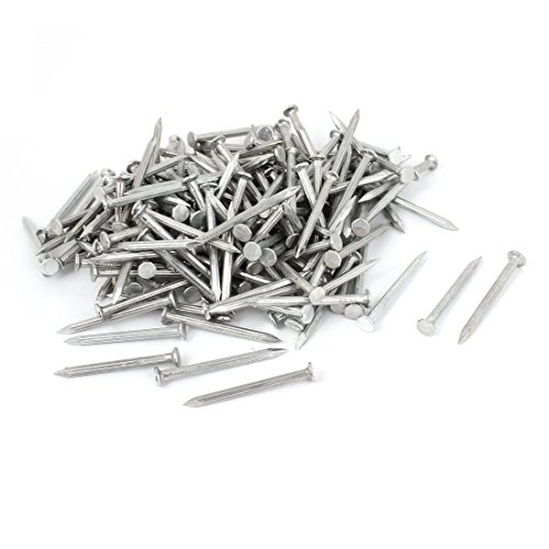 Aexit 40mm Length Screws & Bolts Point Tip Steel Nail for Fiber Self-Drilling Screws Concrete Cement