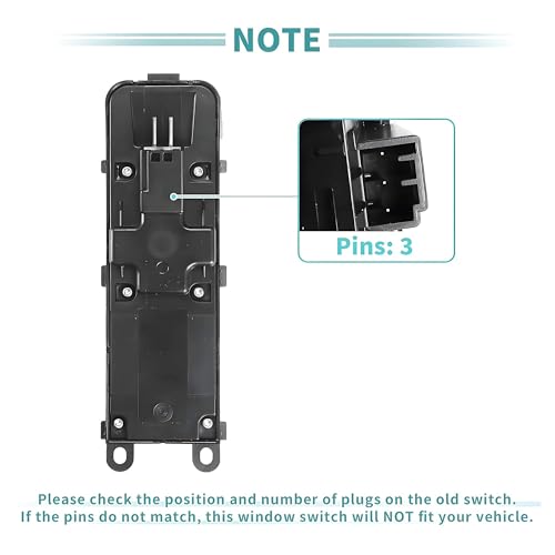 Interrupteur vitre électrique de haute précision LR078894 pour Range Rover