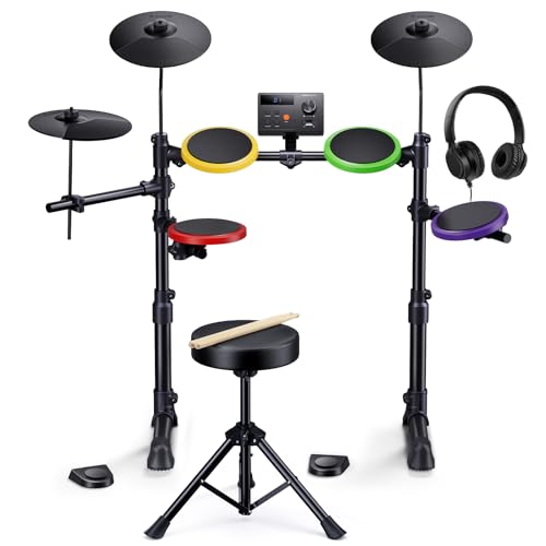 Donner �d���h�����Z�b�g DED-70SE 150�� �É����b�V���p�b�h4�� 9�C���`�V���o�� USB MIDI Type-C�|�[�g �ʍ� �w�b�h�z�� �X�e�B�b�N �����f�B�b�N�X���b�X�� ���������\