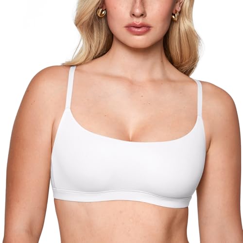 Image of INLYRIC Women's Inbarely Soft Bralettes - Cami Bras No Underwire Seamless Unlined Comfort Bralette