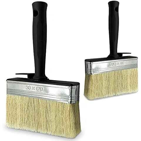 2 Pcs Fence Block Brush Set for Large Paint Brush | Ideal As Fence Paint Brushes, Decking Paint Brush, Decking Brush, Fence Brush, Shed Paint Brush, Outdoor Paint Brush Cover
