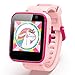 AGPTEK Smartwatch Niños, 8GB Reloj Inteligente de MP3 Música 1.54 Pantalla Táctil en Color con Llamada SOS Linterna Cámara MP3 Juegos Regalo para Navidad Cumpleaños, Rosa