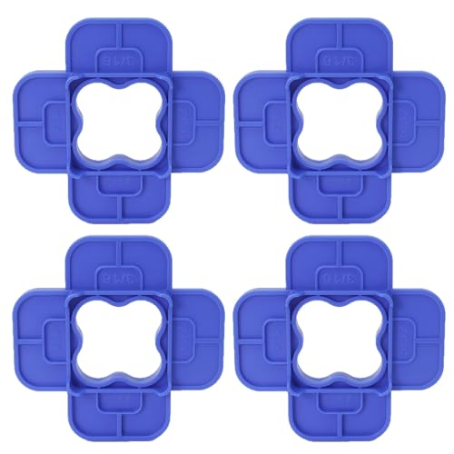 2. Professional Decking Spacer Set with 4 Tools for Wood Expansion & Permanent Maintenance Deck Spacer Gaps Tool