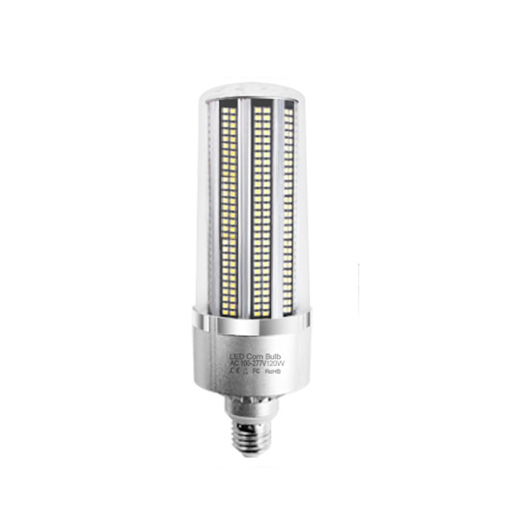 IOEDHW E27 120W High Power LED Corn Bulbs, LED Corn Bulbs Neutral Light 5000K High Bright 14400LM, CRI ≥80, 100-277V, No Flicker Non-Dimmable, LED Corn Bulbs For Home Office Garage Lighting