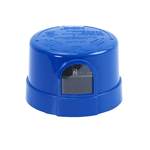 GBAYSA 1 Pack Photocell for Outdoor Light, Auto On/Off Photo Sensor Switch, Dusk to Dawn LED Street/Barn Light Control